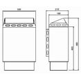 thumbnail image 2 of Poêle de SAUNA 2KW / 110V pour Salle d'Ordinateur et SAUNA Sec à Domicile, 2 of 7