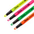 thumbnail image 2 of Sharpie Clear View Highlighter Stick, Chisel Tip, Assorted Fluorescent, 36 Count, 2 of 9