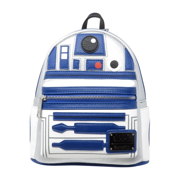 Loungefly Star Wars R2D2 Applique Womens Double Strap Shoulder Bag Purse