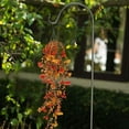thumbnail image 7 of 5-Branch Artificial Violet Garland Hanging Flower Autumn Decor, Realistic Design Weatherproof Easy Hanging, Style C, by Kingtowag, 7 of 7