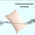 thumbnail image 3 of Pillowcase 2Pcs Beige Polyester Pillow Protector Covers Breathable Oil-Proof Pillowcase for Hotel and Home Use(48x74cm) Rkxzt, 3 of 7