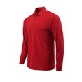 thumbnail image 3 of Paragon Adult Long Sleeve Mesh Polo - Paragon, 3 of 4