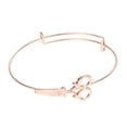 thumbnail image 1 of Jumpingount con colgante de diseño de tijeras para mujer a la moda, brazaletes de oro rosa ajustables para chica Simple, regalo para mujer, Ropa, zapatos y accesorios Miscelánea oro rosa Jumpingount PS10071-04, 1 of 3