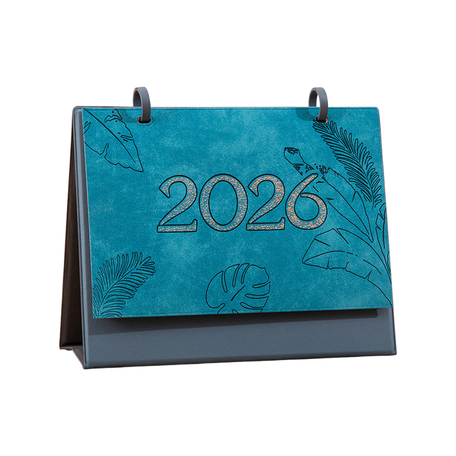 Desk Calendar, 2026 Desk Calendar Planner Double Coil Binding Calendar Standing Flipped Small Desktop Organizers Decors