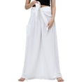 thumbnail image 3 of Txlixc Pantalones Mujer, Color Sólido/Patrones Impresos Cintura Alta Amarrar Pantalones Largos Sueltos para Primavera Otoño, S/M/L/XL/XXL Txlixc Estilo de ocio, 3 of 7