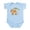 Sky Blue, variant on CafePress - Chow Chow Hairifying Infant Bodysuit - Baby Light Bodysuit, Size Newborn - 24 Months