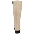 thumbnail image 4 of Journee Womens Meg Wide Calf Stacked Heel Riding Boots, 4 of 10