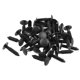 thumbnail image 1 of 40 Pcs Canopy Seal Buckle Compatible for Ford for Mustang 2005-2012, Durable Plastic Black Retainer Clips Rivets, 1 of 7