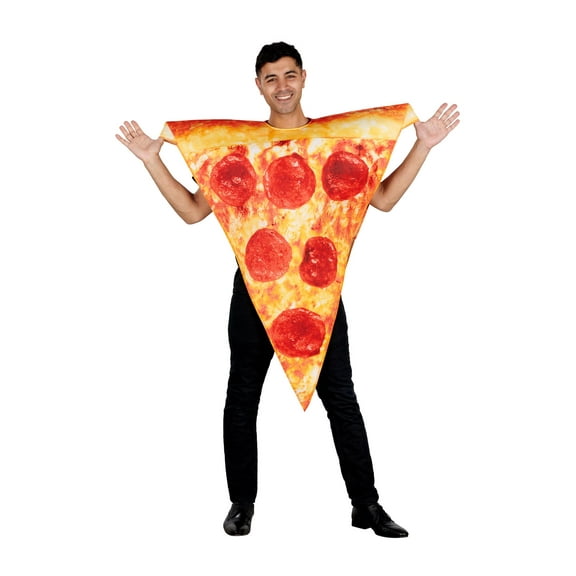 Pepperoni Pizza Adult Costume | One Size