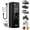 Black, variant on GOOLOO AP150 PRO Cordless Compact Tire Inflator, 4X Faster 150 PSI Portable Air Compressor with 7500mAh Battery, Color LED Display, Auto Shut-Off, Pressure Gauge and LED Light for Car, Bike, Ball