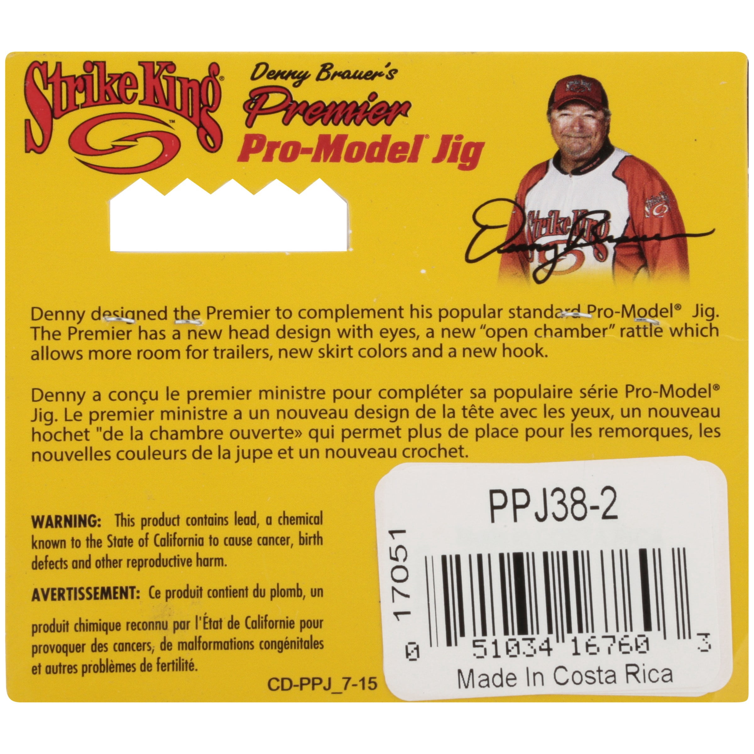 Strike King Premier Pro-Model Jig 1/2oz Jig Head
