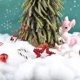 thumbnail image 5 of 500/100G Nieve artificial de algodón para Navidad, nieve blanca artificial, relleno de fibra esponjosa, cubierta de nieve para decoración de árboles de Navidad de invierno, 5 of 5