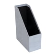 thumbnail image 2 of Bigso Estelle Canvas Fiberboard Upright Magazine Storage Box | Ash, 2 of 12