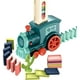 thumbnail image 1 of Juguete de tren de dominó eléctrico, tren de dominó automático con 60 piezas de bloques de dominó Juguetes interesantes para niños pequeños Juguetes educativos Juguetes apilables Regalos Kuyhfg Sin marca, 1 of 5