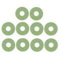 thumbnail image 1 of lionlar 10 Pièces Sangle de Guitare Bloc Caoutchouc Sangle Serrure Rondelle Joint Vert, 1 of 9