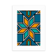 thumbnail image 1 of Marco de fotos Unbranded Azul naranja Marruecos diseño tradicional 5x7 pulgadas, 1 of 4