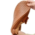 thumbnail image 5 of ATENAR Slippers for Women Slip On indoor and Outdoor Womens Shoes Comfy House Slipper Brown 5.5, 5 of 9