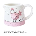thumbnail image 3 of Weloille Easter Themed Relief Chicken Tableware Set, Ceramic Food-Grade Plate Cup Storage Jar, Dishwasher Safe Festive Holiday Table Decor, for Easter Dinner Party Daily Use, 3 of 6