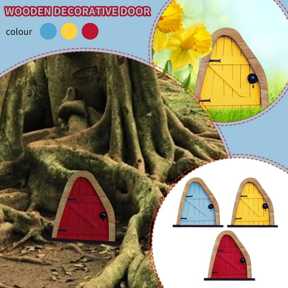 Agiferg Sleeping DIY 3D DIY Door Decoration Wooden Door Craft Kit Door Craft Door Decor