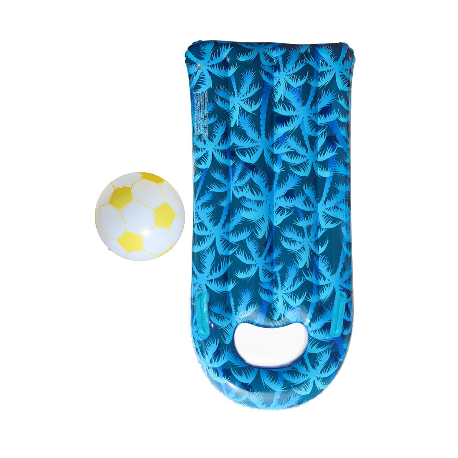 DimyFew Inflatable Surfboard Swimming Aid Classic Surfing Body Board Surfboard for Water coconut tree