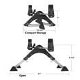 thumbnail image 7 of Node Fitness Foldable Under Desk Exercise Bike Portable Arm and Leg Pedal Exerciser, 7 of 7