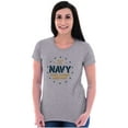 thumbnail image 4 of US Navy Anchor Logo Honor Courage Women's T Shirt Ladies Tee Brisco Brands S, 4 of 5