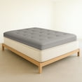 thumbnail image 5 of ZONLI Japanese Futon Mattress, Twin Size 39"x80"x4" | 100% Cotton Foldable Tatami Sleeping Pad for Dorm, Living Room & Camping, Grey, 5 of 11
