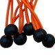 thumbnail image 3 of Correas de amarre con cordón de bola para carpa con dosel de 6\'\'/5\'\'/8\'\' Naranja 9 pulgadas, 3 of 9
