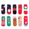 thumbnail image 1 of 10 pares de calcetines de Navidad para mujer, calcetines para mujer, calcetines de tubo medio, regalo de invierno, 1 of 5