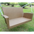 thumbnail image 5 of Kingston Resin Wicker/Steel Contemporary Hanging Swing, 5 of 5