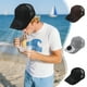 thumbnail image 1 of Sombrero con Ventilador Solar y Carga Usb, Diadema Ajustable de 54-59 Cm, Ventilador Desmontable, Gorra Deportiva para Exteriores con Protección Solar, Color Negro, Gris y Café., 1 of 6