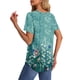 thumbnail image 5 of Camiseta OFEEFAN Plus para mujer con cuello en V y manga corta, 5 of 6