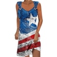 thumbnail image 1 of Vestido de Verano para Mujeres sin Mangas Estilo de Bolsillo con Cuello en V, Color Sólido Y Cómodo Vestido de Verano Casual, 1 of 5
