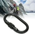 thumbnail image 4 of O Shape Screw Lock,  Design Alloy Steel Climbing Carabiner High Strength Multifunctional  For Outdoor Camping, 4 of 8