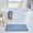 Blue Silver, variant on Better Homes & Gardens Ultra Soft Polyester Bath Rug, 20"x34", Nimbus Blue