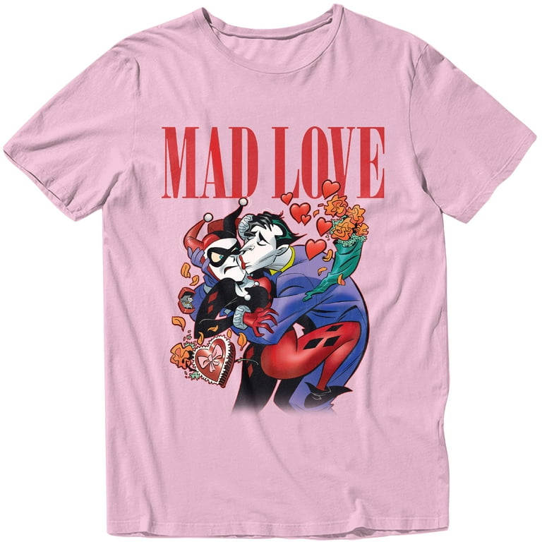 Tee-shirt Batman Licence Tee-shirt Harley Quinn Batman - Manches Courtes - 100% Coton - Imprimé Coloré Haut Comics Coloré