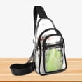 thumbnail image 2 of Bolso de pecho BLESIY Mochila transparente multiusos informal de gran capacidad para hombres, 2 of 8