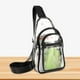 thumbnail image 2 of Bolso bandolera transparente impermeable pequeño Zulema Mochila de pecho gran capacidad ciclismo, 2 of 8