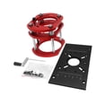 thumbnail image 3 of Kit de elevación de enrutador M8, inserto de de mesa para máquina de biselado Tablero negro base roja, 3 of 8