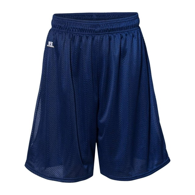 Russell Athletic Shorts en Tricot Mesh Dri-Power 9, 3TG, Marine