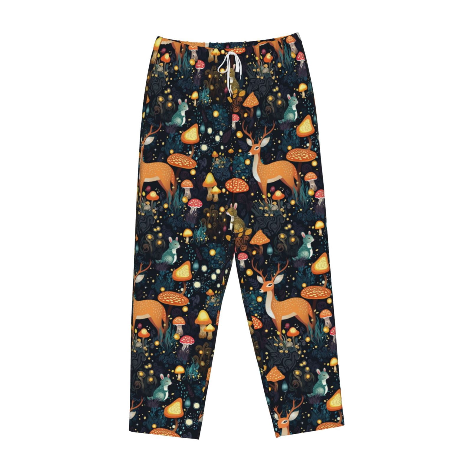 Xecao Forest Elf Women's Straight Lounge Pajama Pants: The Epitome of Relaxed Sleepwear