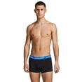 thumbnail image 4 of Jack & Jones Calzoncillos para hombre, paquete de 5 - JACHUEY TRUNKS, algodón elástico Rot/Blau/Petrol/Schwarz XL (X-Large), 4 of 7