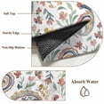 thumbnail image 6 of Rectangle Area Rugs 6 x 9 Ft, Paisley Flower Non-Slip Residential Carpet, Spring Watercolor Country Floral Leaf Plant Indoor Crawling Mats Runner Rugs for Living Room/Dining Room/Bedroom, 6 of 8