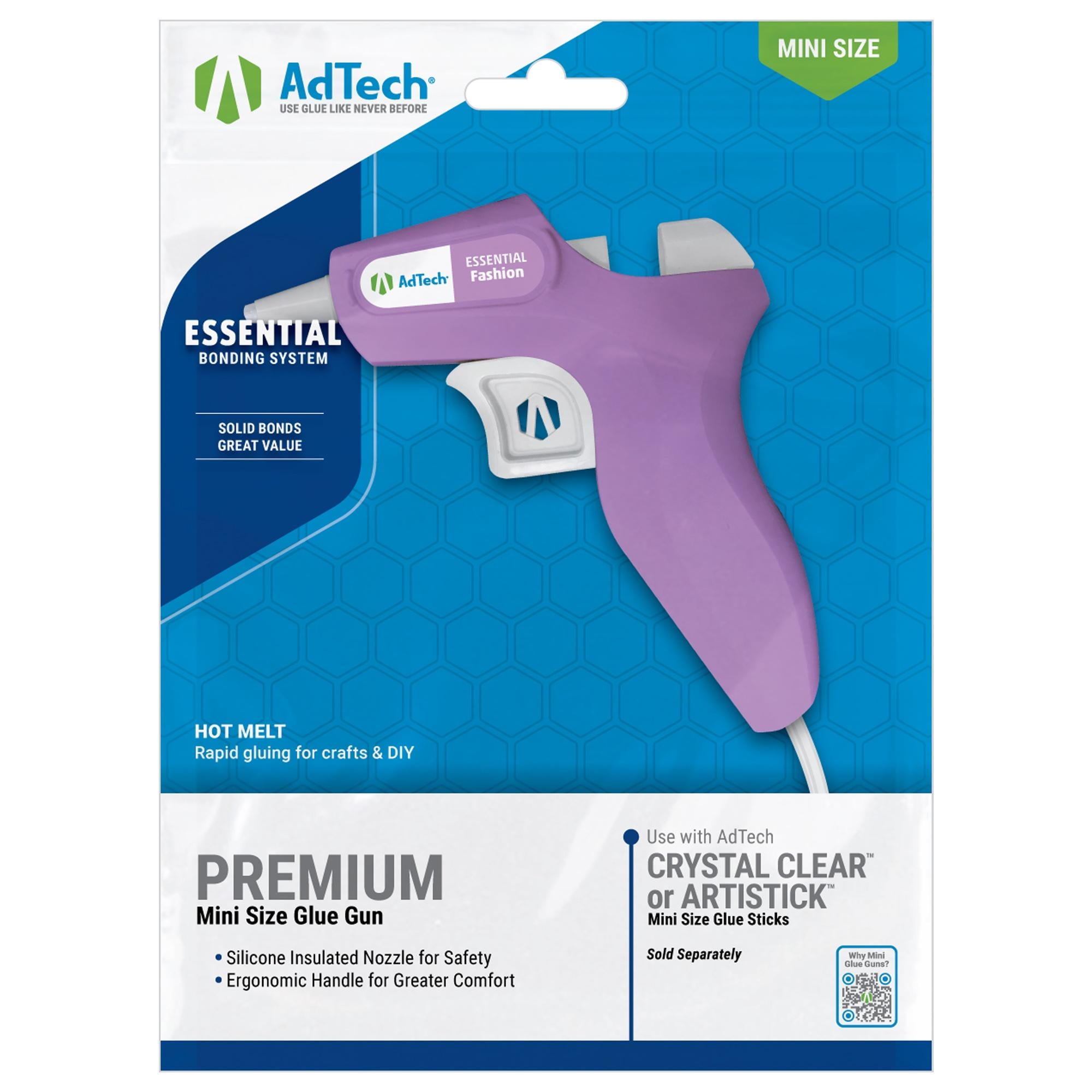 (2 pack) AdTech High-Temp Mini Lavender Glue Gun