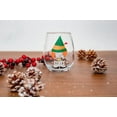 thumbnail image 6 of Buddy the Elf "Raised By Elves" Stemless Glitter Glass | Holds 20 Ounces, 6 of 7