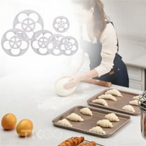 6Pcs Rose Petal Cake Mold Clearance! Rose Flower Cutters Set Gumpaste Flowers Modelling Tools for Cookie Sugarcraft Plunger Cutter Set of 6