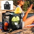 thumbnail image 4 of YAOMOBB Sac de Plage Familial Grande Capacité Multi-Poches Séchage Rapide Portable Shampooing Gel Douche Rangement Voyage, 4 of 7