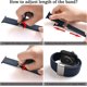thumbnail image 3 of Solo Loop trenzado ajustable con hebilla Compatible con Apple Watch Band 42 mm 44 mm 45 mm Pulsera suave Correa elástica de nailon elástico para la serie Iwatch, 3 of 5