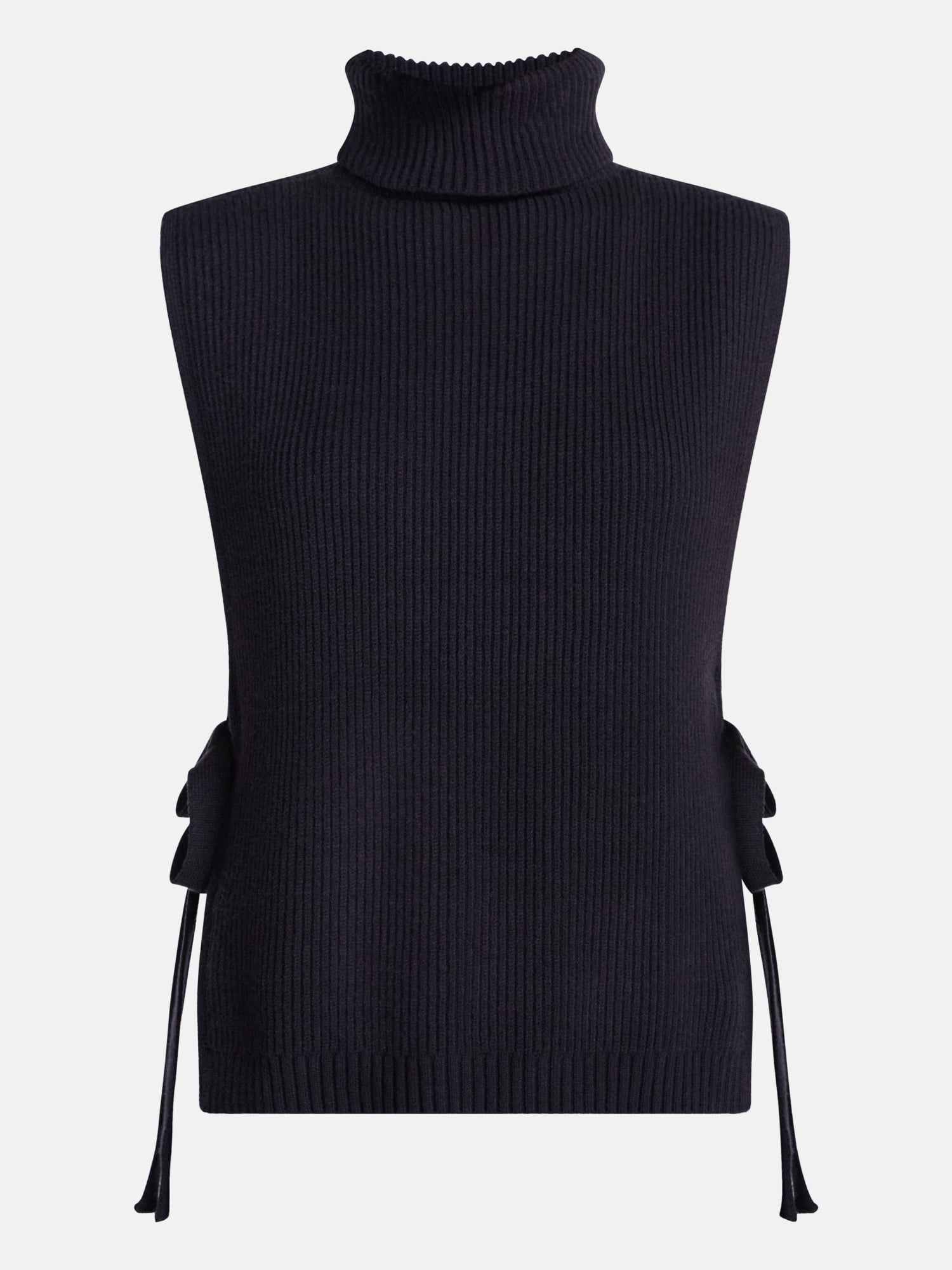 Scenario Women's Turtleneck Sweater Vest, Lightweight, Sizes S-XXXL