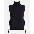 thumbnail image 5 of Scenario Women's Turtleneck Sweater Vest, Lightweight, Sizes S-XXXL, 5 of 5